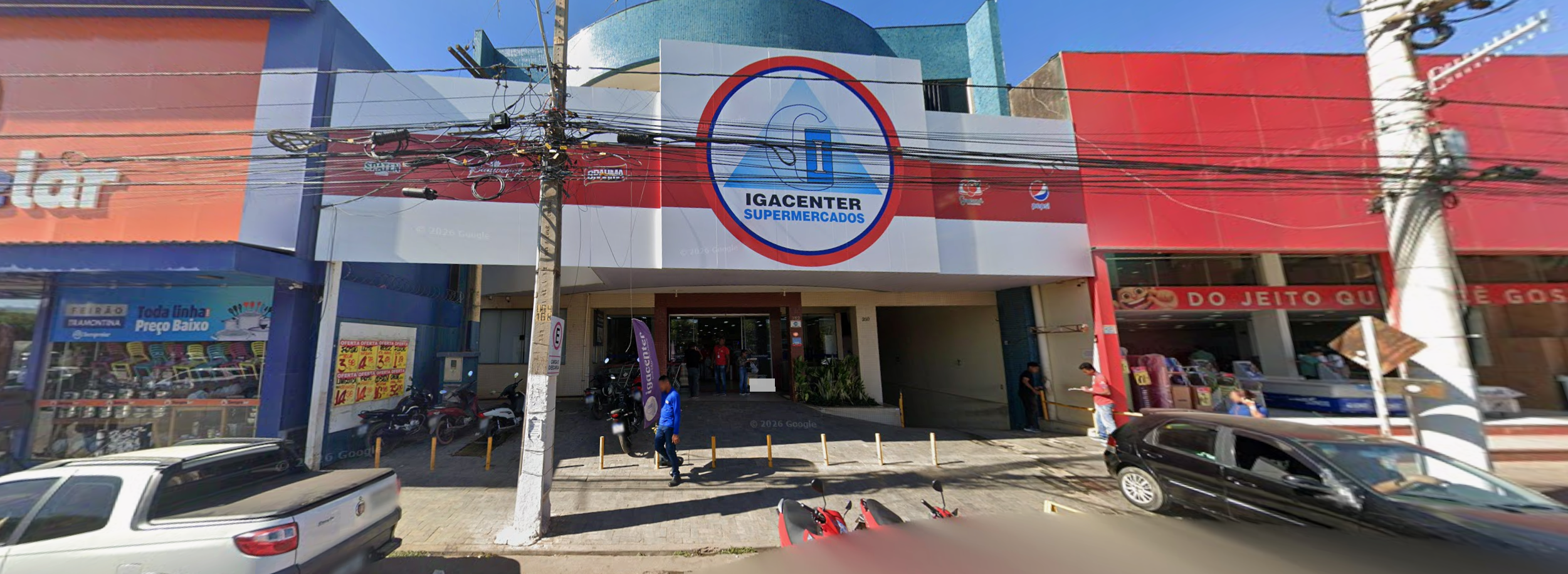 Fachada da unidade Centro do Igacenter